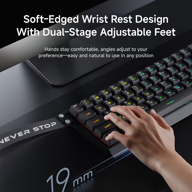Schwarze Gaming Tastatur
