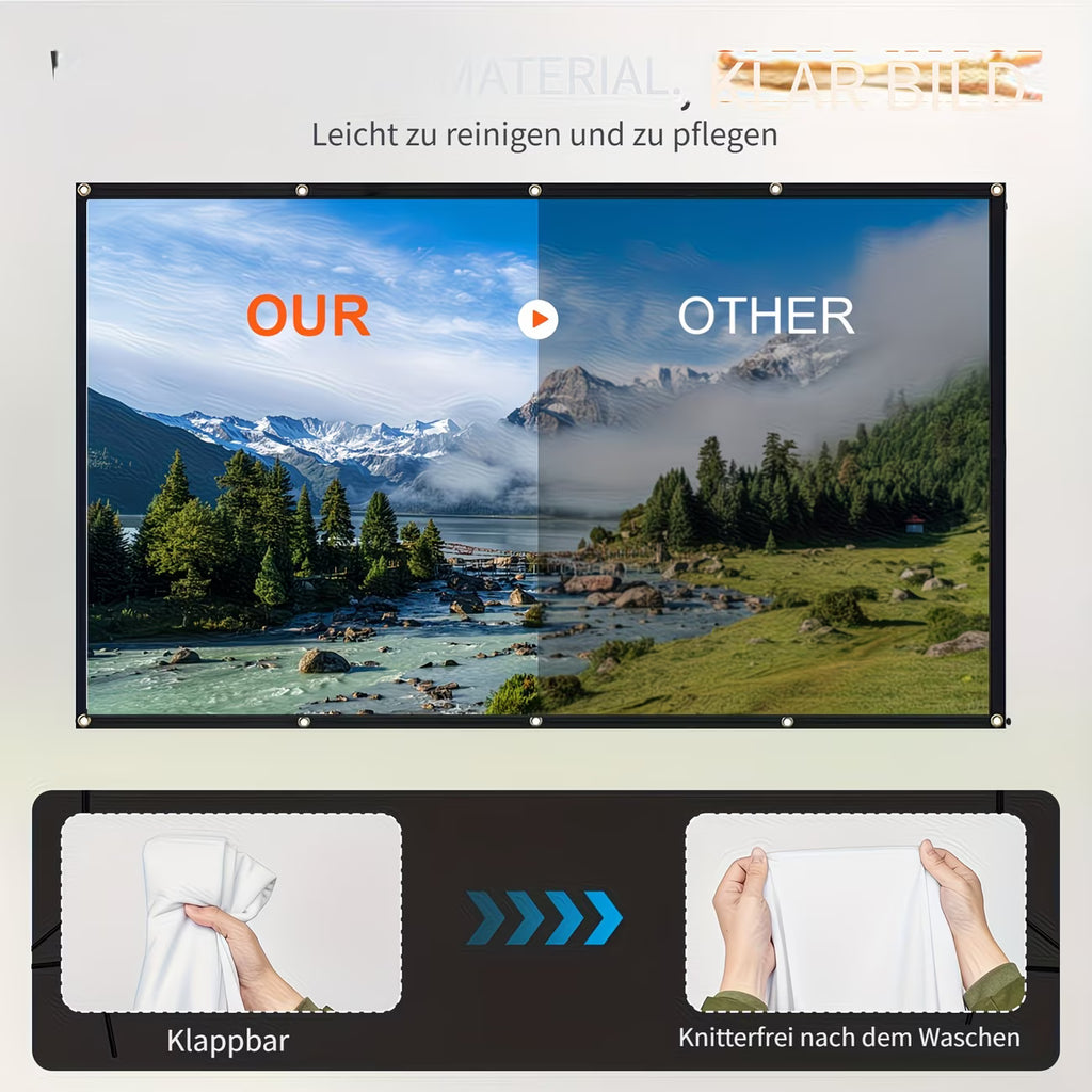 Beamer Leinwand