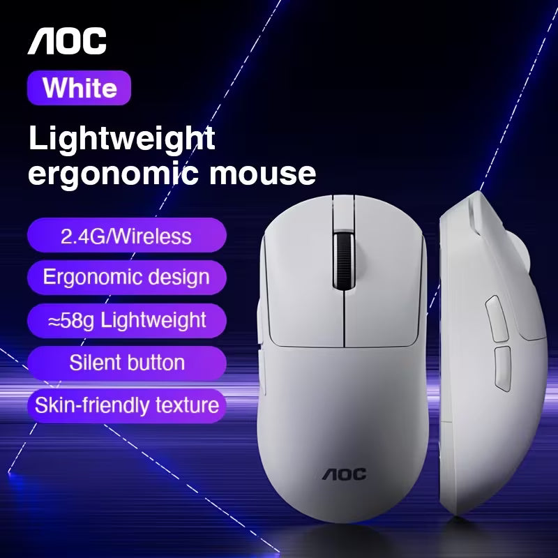 Gaming Maus Weiß